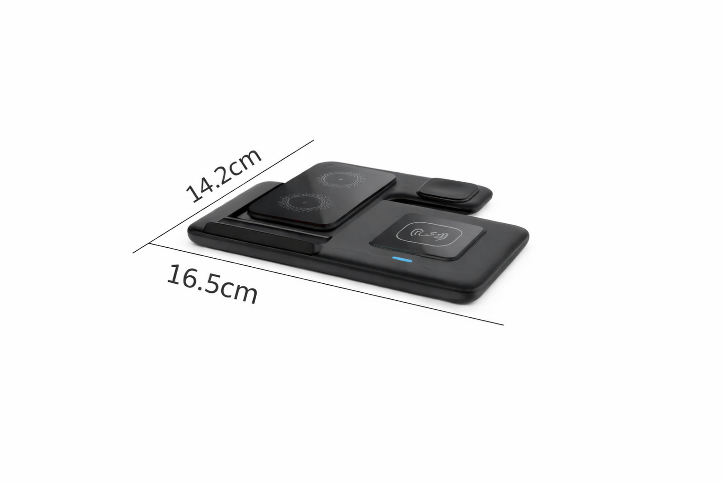 Foldable 3-in-1 Wireless Charging Station