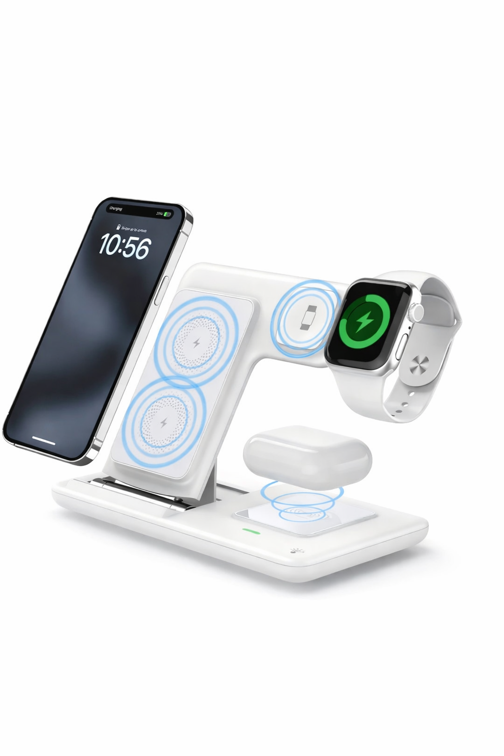 Foldable 3-in-1 Wireless Charging Station