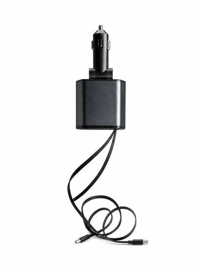 120W Retractable Fast Car Charger