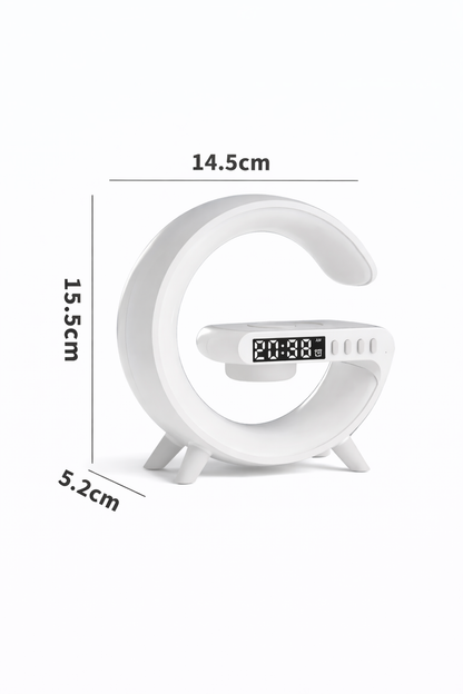Bluetooth Speaker & Wireless Charging - RGB Sunrise Alarm Clock
