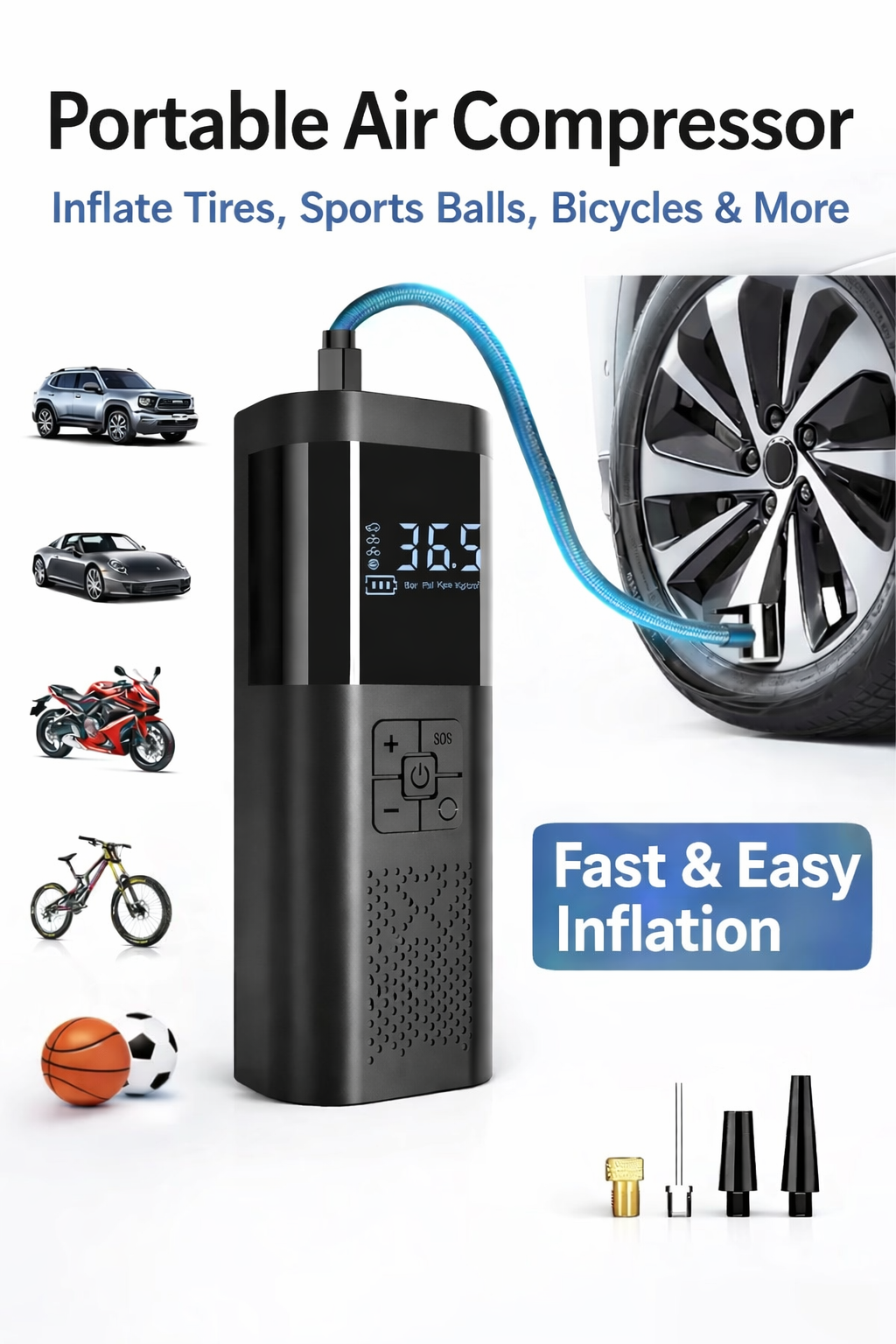 Portable Tire Inflator