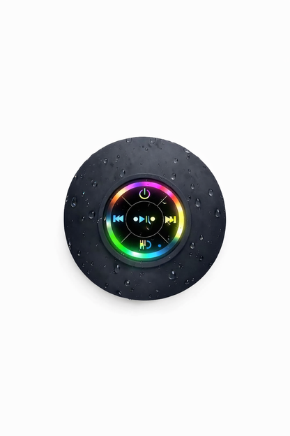 Water Resistant Bathroom Speaker - Wireless with Suction Cup