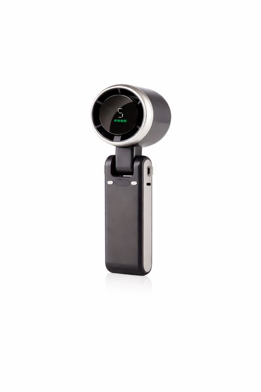 Handheld Fan – Portable Foldable USB Rechargeable, 5-Speed Ultra Quiet