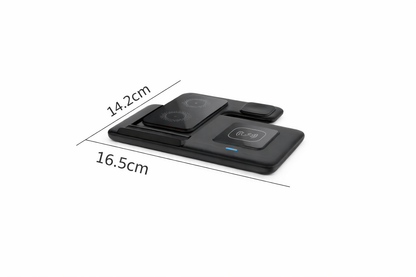Foldable 3-in-1 Wireless Charging Station